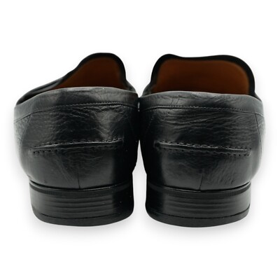 Gucci Black Leather GG Interlocking Men display picture 1