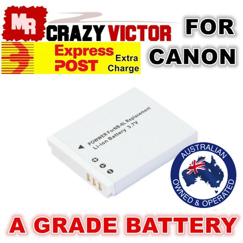 NEW NB6L NB6LH Battery For Canon IXUS 105 107 200 210 300 310 85 95