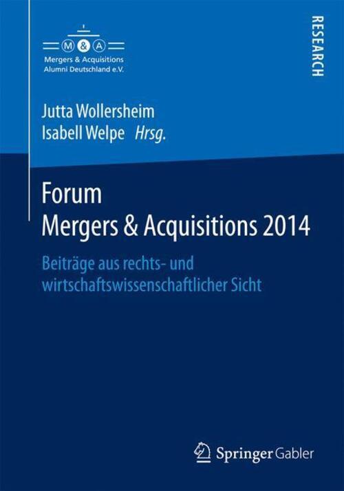 Thumbnail - Isabell Welpe (u. A.) | Forum Mergers & Acquisitions 2014 |