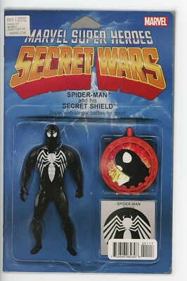 SECRET WARS #1 NM 2015 CHRISTOPHER BLACK COSTUME ACTION FIGURE VARIANT b-226