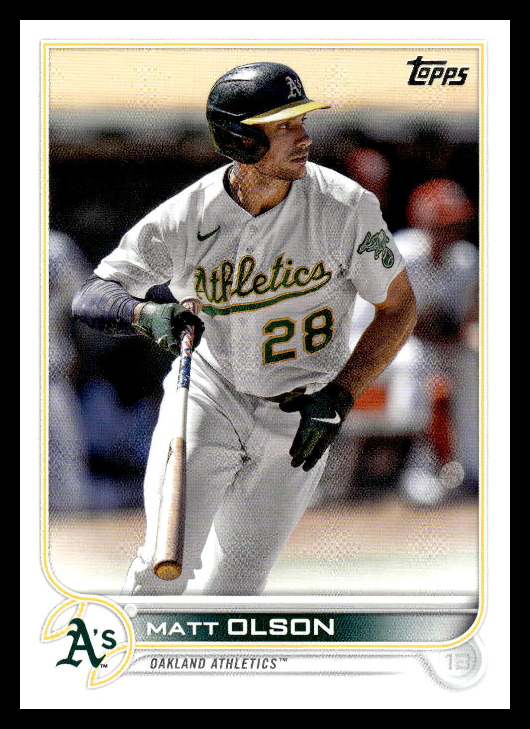 2022 Topps Oakland Athletics #OAK-2 Matt Olson Oakland Athletics