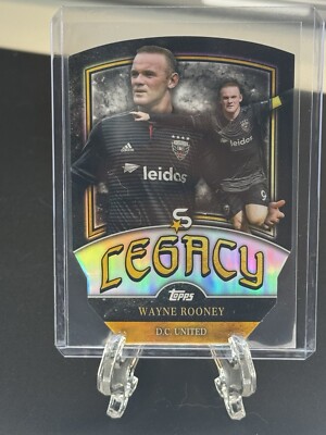 2024 Topps MLS Superstars Wayne Rooney Legacy SP Die Cut DC United