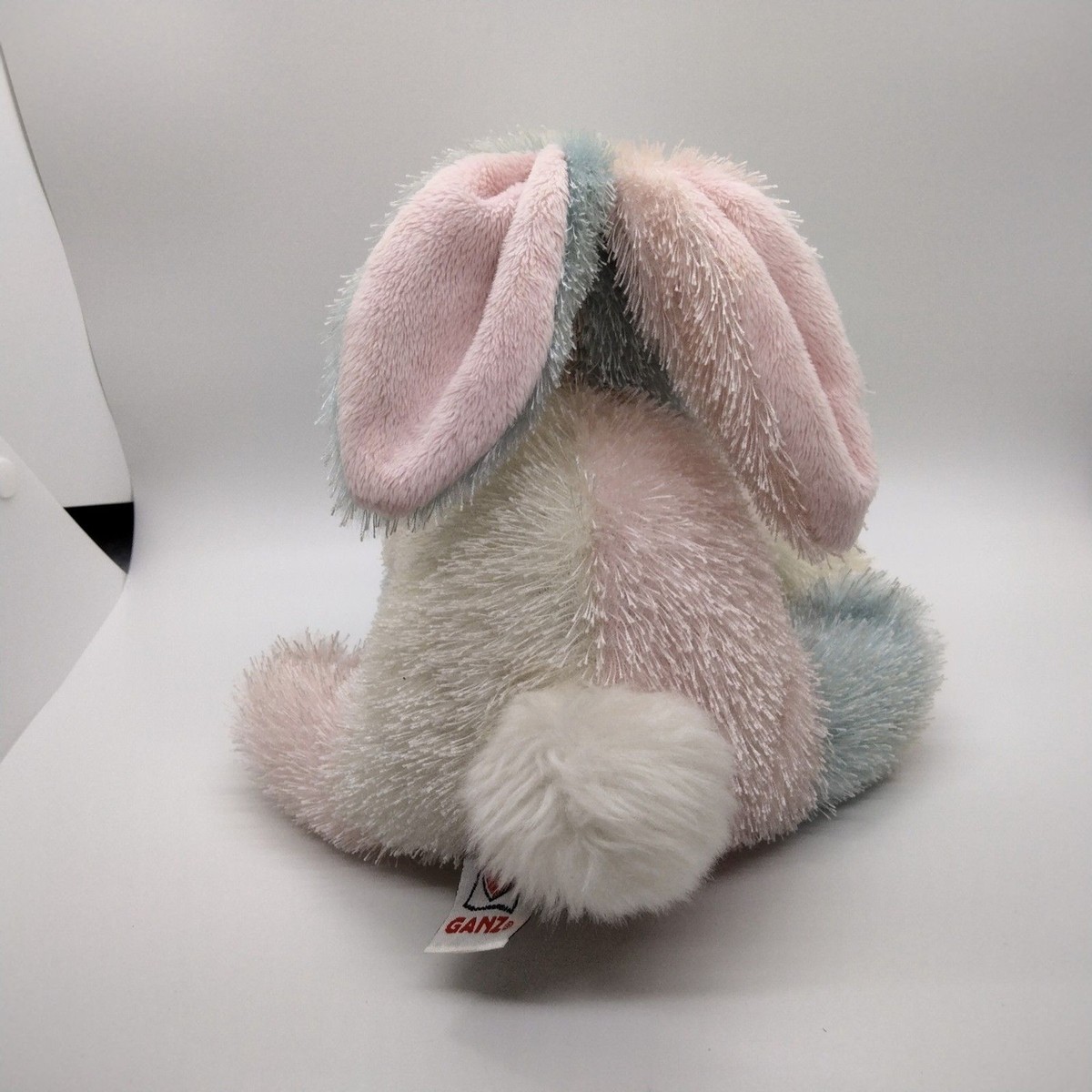 ばんこめ GANZ Webkinz Cotton Candy Bunny Pink Blue 8