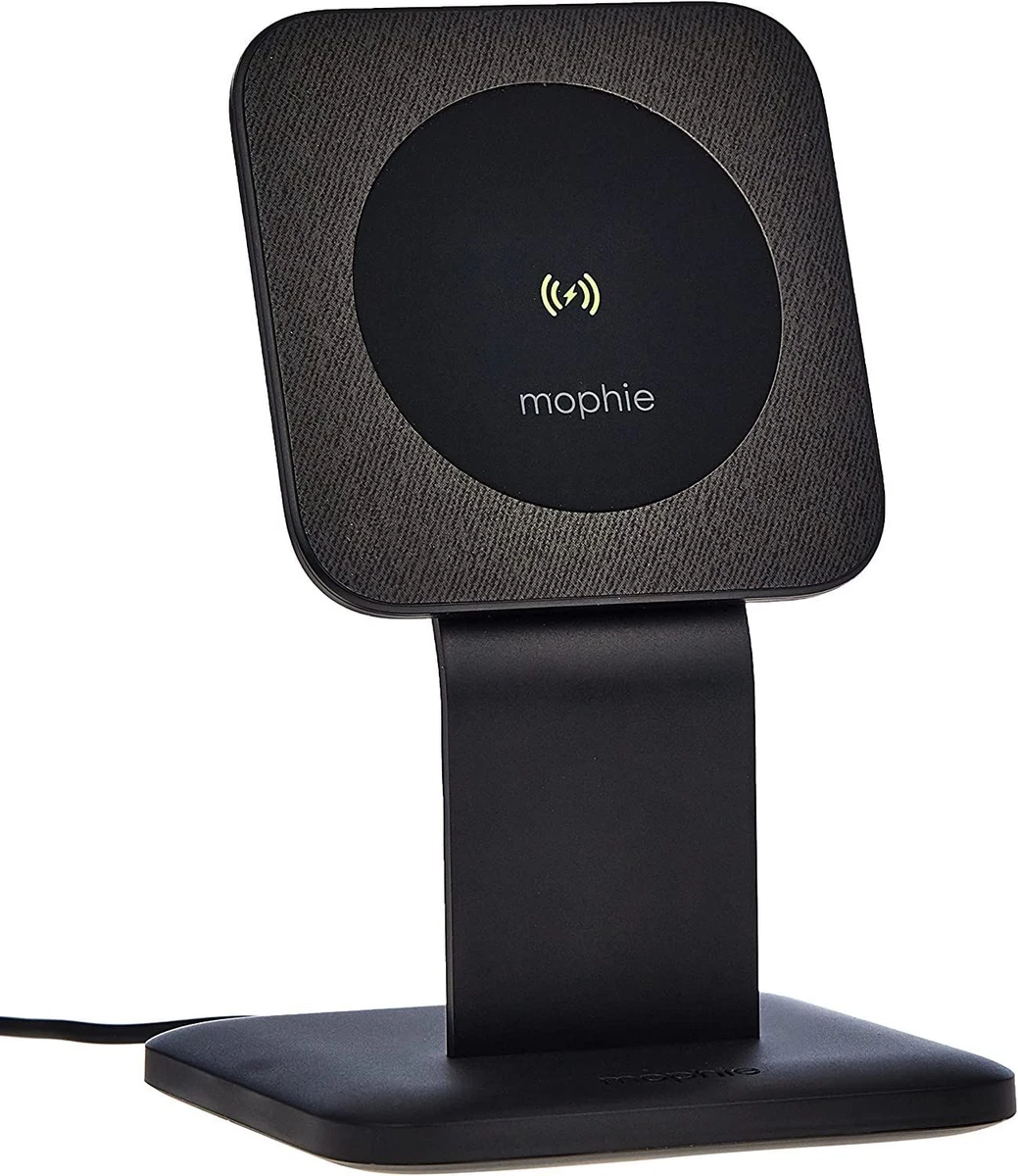 Base de carga inalámbrica Mophie snap+ 3 en 1 MagSafe hasta 15W - Negro