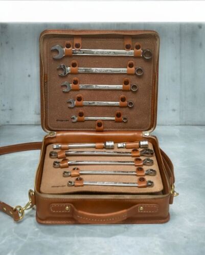 Snap-on leather tool box Explorer 2 tool set rare Unused JP - Picture 3 of 10