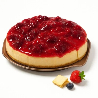 ANDY ANAND CHOCOLATIER Andy Anand Sugar-Free Strawberry Cheesecake 9" (3.4 lbs), Shipped 2nd Day Air