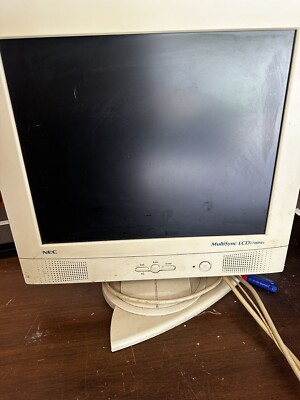 NEC Vintage MultiSync LCD Monitor LA-15R02 Model: LCD1700M+