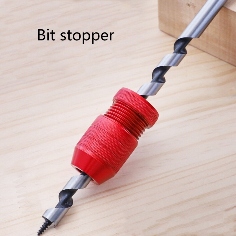 Adjustable Adjustable Drill Bit Stopper Step Twist Drill Positioner