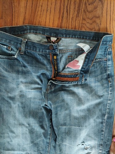 Mens Lucky Brand Jeans 40x32 Vintage 