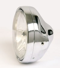 Faro proiettore vetro trasparente cromato H4 BMW R 1100 R R1100R Facelift anno 1997-2001