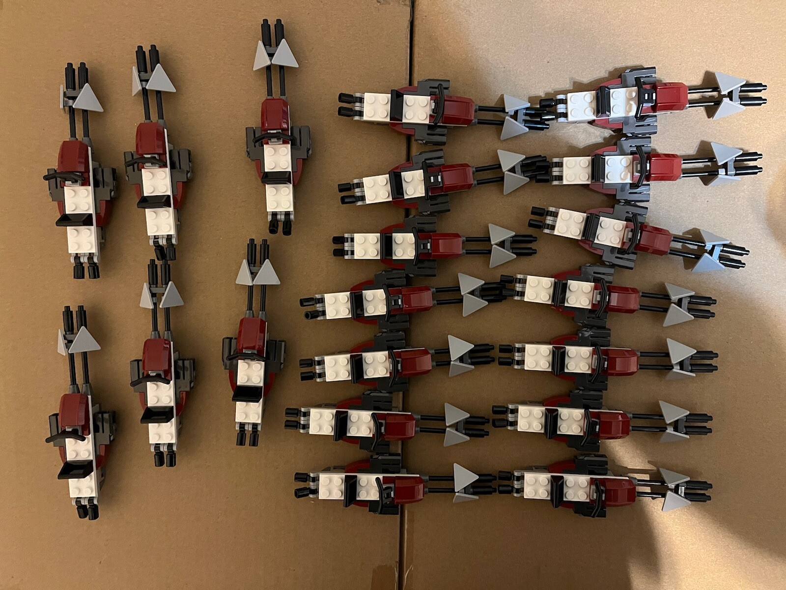 Lego Star Wars 75372 Speeder Lot of 20 New Speeders No Minifigures