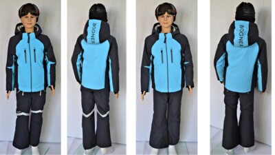 BOGNER KINDER SKIANZUG KIDS SET SKIJACKE SKIHOSE Gr M 116-122 cm