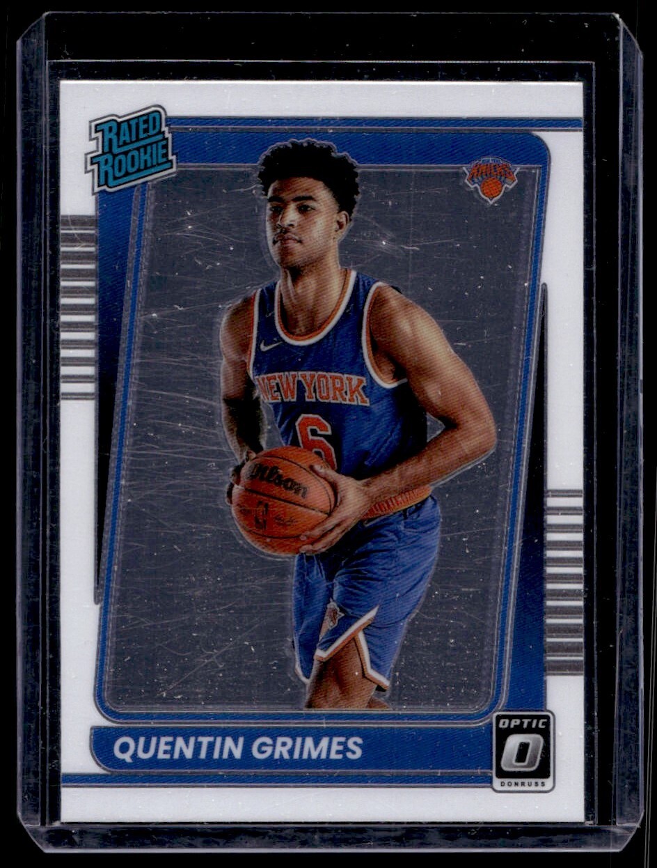 2021-22 Donruss Optic Quentin Grimes Rookie V1 New York Knicks #166