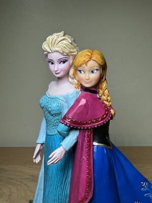 DISNEY TRADITIONS JIM SHORE ENESCO FROZEN ANNA & ELSA 