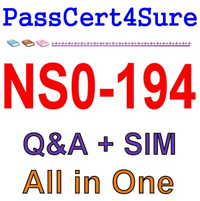NetApp Certified Support Engineer (NCSE) NS0-194 Prüfungsfragen & SIM
