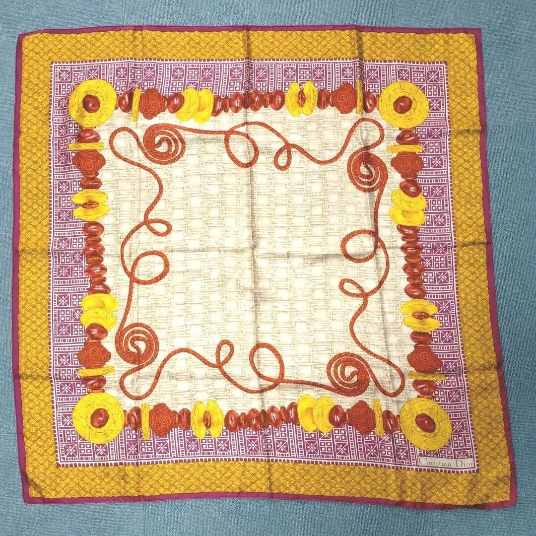 Écharpe Dior tissu authentique mode soie haut cm larg cm