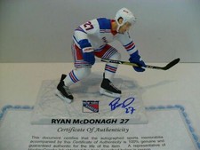 Ryan McDonagh Autographed Signed New York Rangers Imports Dragon McFarlane COA