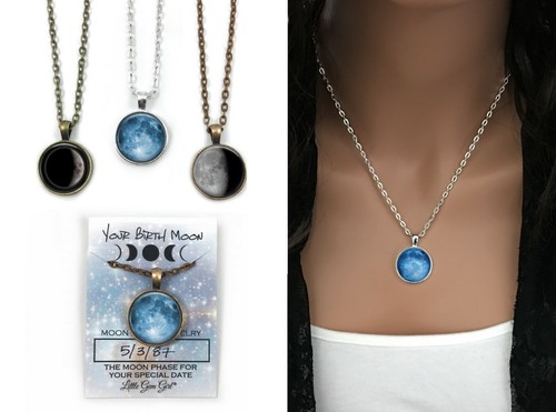 Your Custom Birth Moon Necklace 