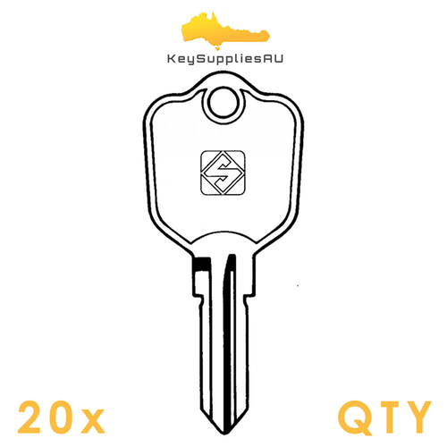 20x silca lf14 key blanks for l f lock focus various locks keyblank