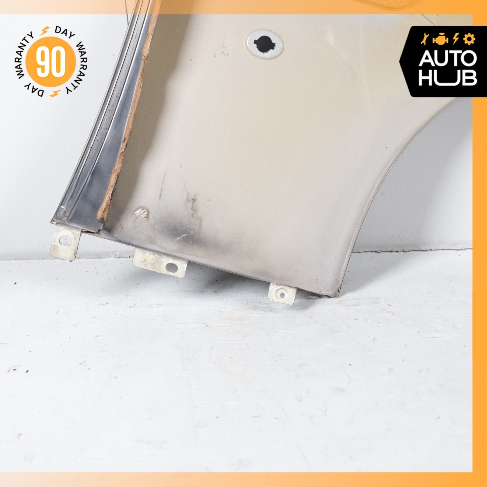 03-13 Maserati Quattroporte M139 Left Driver Side Fender Assembly Black OEM