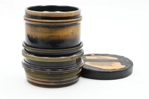 C.P. Goerz 30" (750mm) f12.5 Apocrhomat Artar Brass Barrel Lens #819