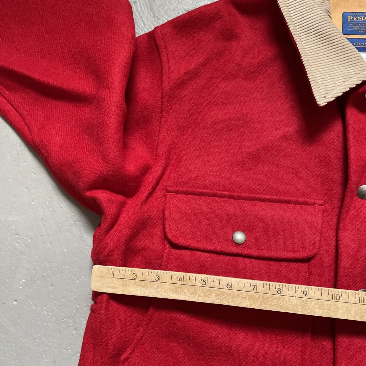 Vintage Pendleton Outdoorsman Wool Lined Corduroy Hunting