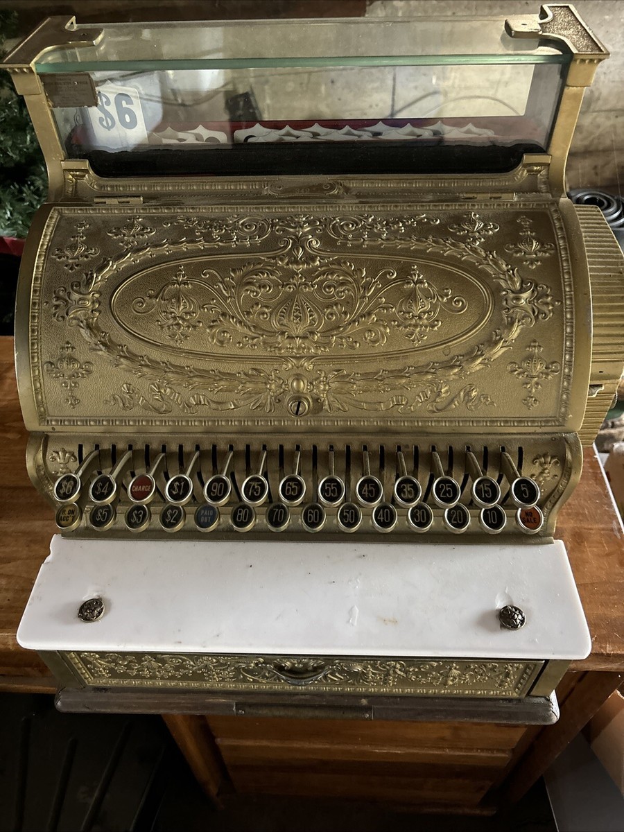 2319番 ジャンク品 NATIONAL AMOUNT PURCHASED National Cash Register Model 349 1910's | eBay