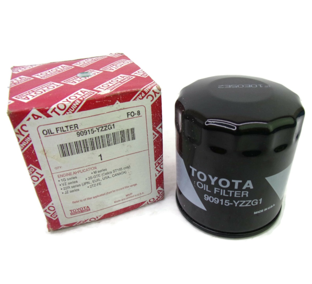 Toyota Oil Filter 90915-YZZG1 Fits Tacoma 4Runner Camry Highlander