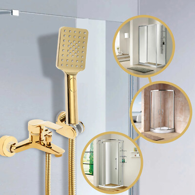 Badewannenarmatur m/ Handbrause Wannenarmatur Badewanne Wasserhahn-Dusche Set
