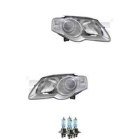 Scheinwerfer Set Rechts & Links H7/H7 FüR VW Passat Variant 3C5 3C2 Inkl. Lampen