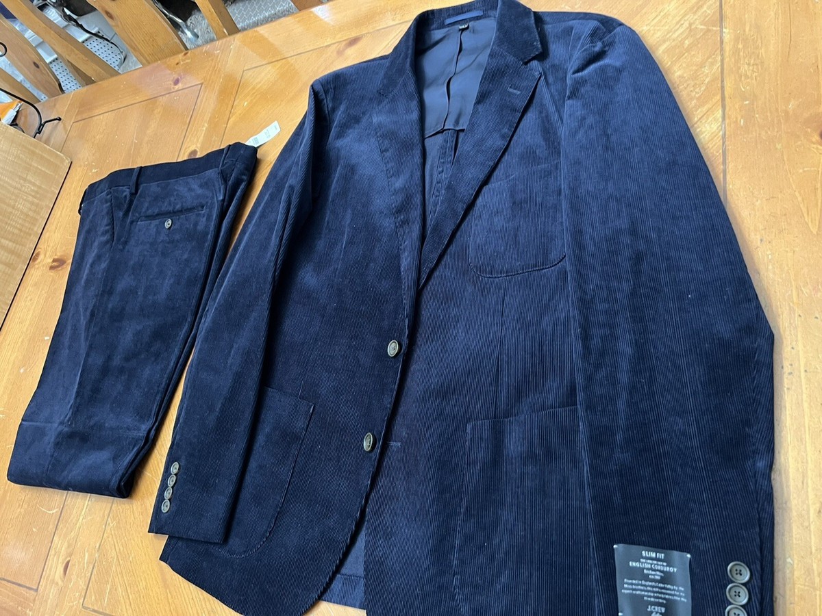 【90’s J.CREW】Boa Lined Corduroy Jacket Vintage 90s Y2K J. Crew Navy Blue Corduroy Sherpa Lined