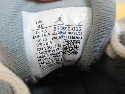 3 Pairs of Baby Jordan Nike Shoes All Size 4C - Picture 7 of 20