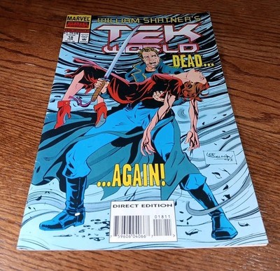William Shatner's TekWorld #18 February 1994 Marvel Epic 