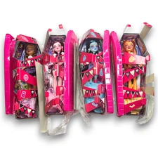 Monster High Buried Secrets Mystery Dolls Set of 4 New & Open