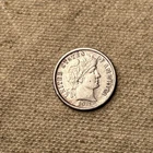 1911-D Barber Dime XF Coin #EP 3-145