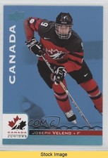 2017 Upper Deck Team Canada Juniors Blue Spectrum Joe Veleno Joseph #70 READ 7rg