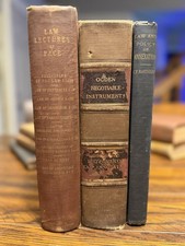 3 Antique Law Books 1901-1912 Pace Ogden Rand...
