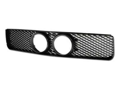 ''DEFECTIVE'' FOR 05-09 FORD MUSTANG GT MESH FRONT HOOD BUMPER GRILLE GUARD BLK D5