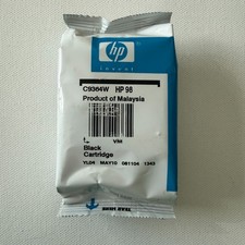 HP 98 Black Ink Cartridge EXPIRED BUT SEALED