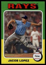 2024 Topps Heritage #285 Jacob Lopez RC
