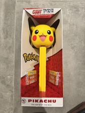 GIANT PIKACHU PEZ Candy Dispenser 12" RETIRED Limited Edition Pok mon NIB 2024
