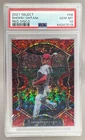 64247019 Shohei Ohtani 2021 Panini Select #58 Red Disco Prizm PSA 10