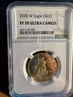 2020 $25 american Gold Eagle Ultra Cameo NGC PF70
