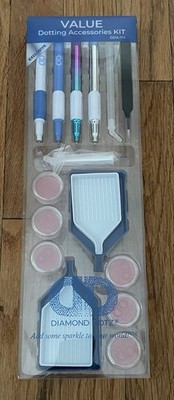 DIAMOND DOTZ Dotting Accessories KIT DDA.174 for Diamond Painting Tools Trays