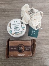 The Body Shop Coconut Body Butter  Soap Gift Set - Nourishing  Moisturizing
