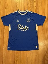 Everton Football Club Hummel 2022-23 Soccer Jersey (Men’s Size XL) Blue