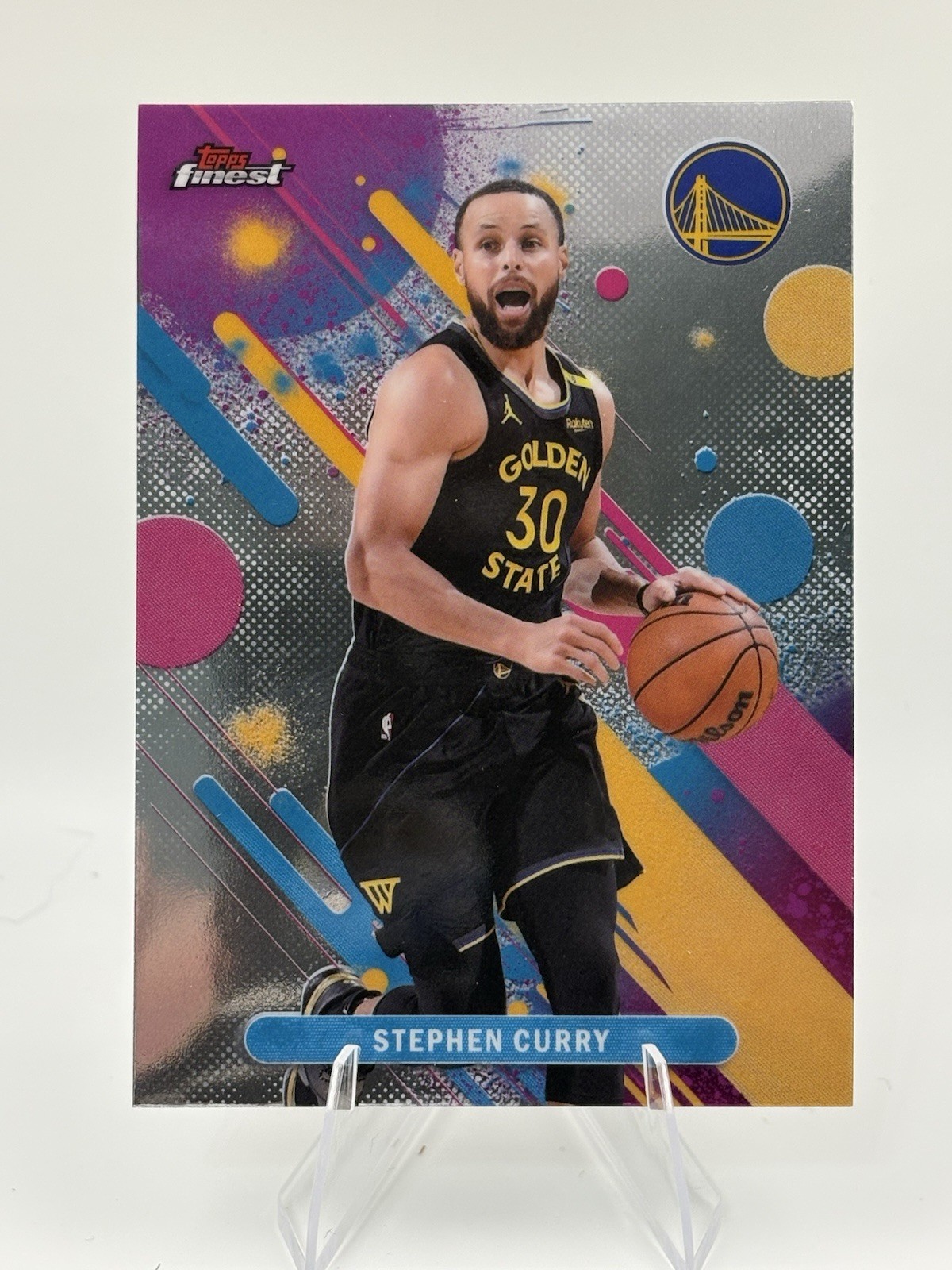 2025-26 Topps Finest - Common Stephen Curry #74 Refractor