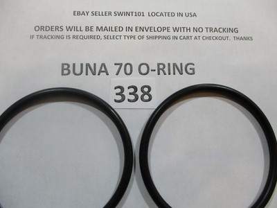 338 O-ring 3-1/8'' ID x 3-1/2'' OD x 3/16'' thick. Buna-70.  Quan 2