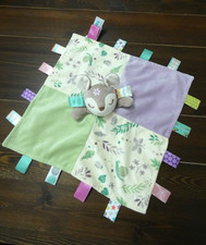 Taggies Signature Collection Doe Deer Mary Meyer Lovey Security Blanket 12"