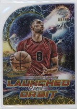 2023-24 Topps Cosmic Chrome Gold Interstellar Refractor 9/50 Zach LaVine 1yj